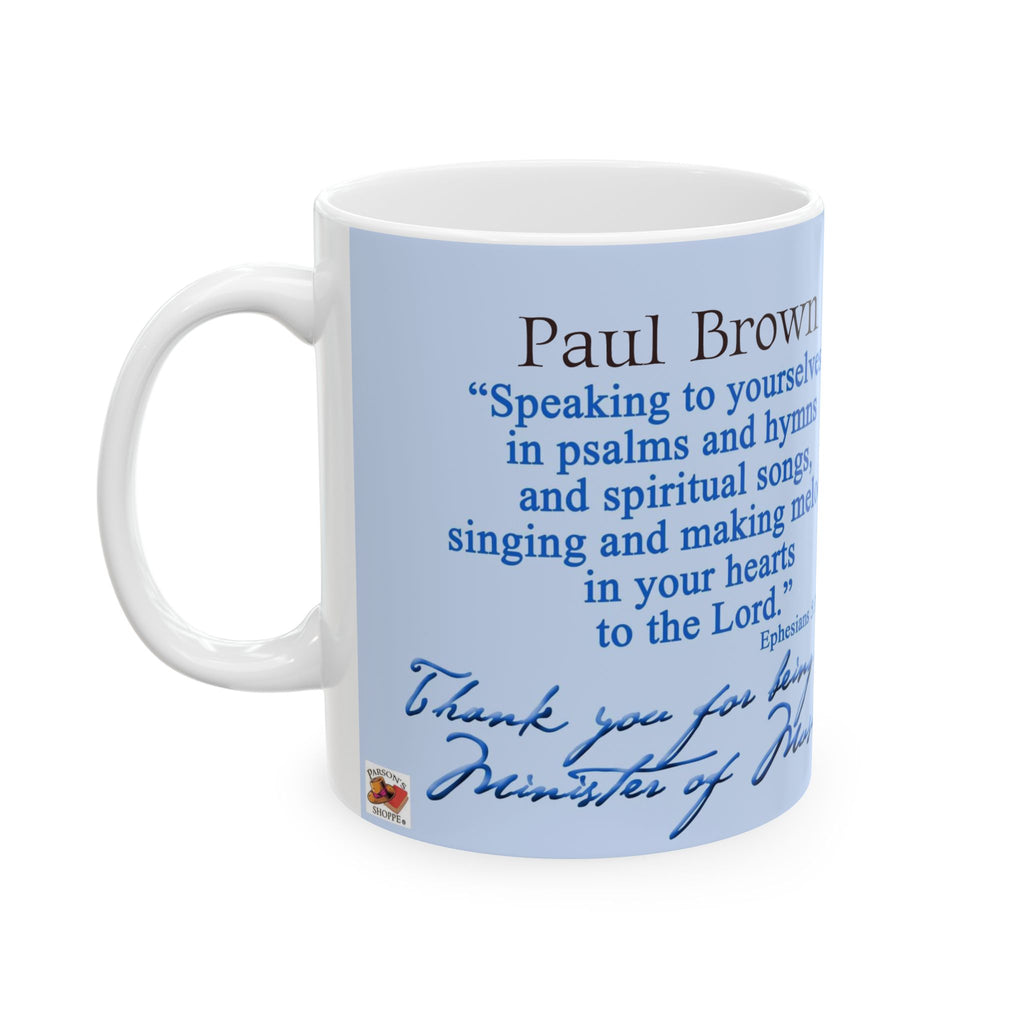 PERSONALIZED MUSIC MINISTER - Mug