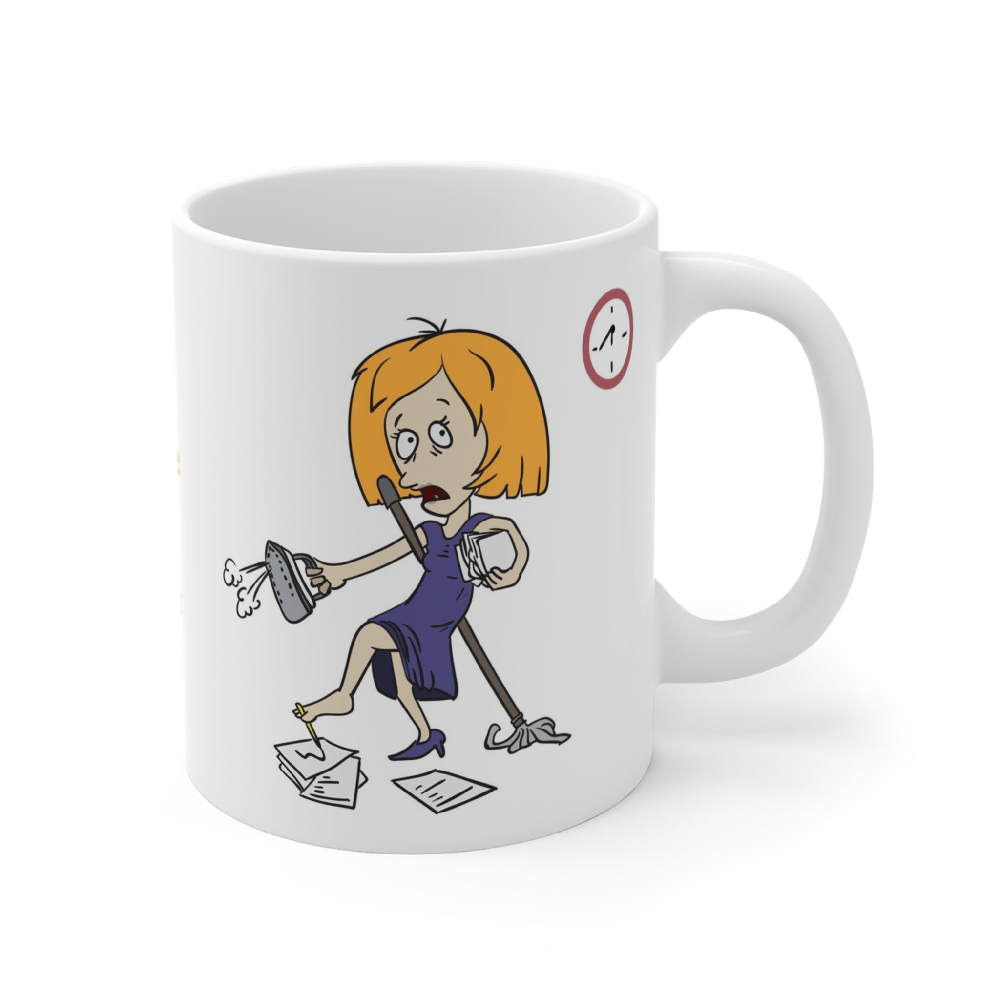 FUNNY CHRISTIAN MOM Mug | Ephesians 4:26 Permission to Use Iron!