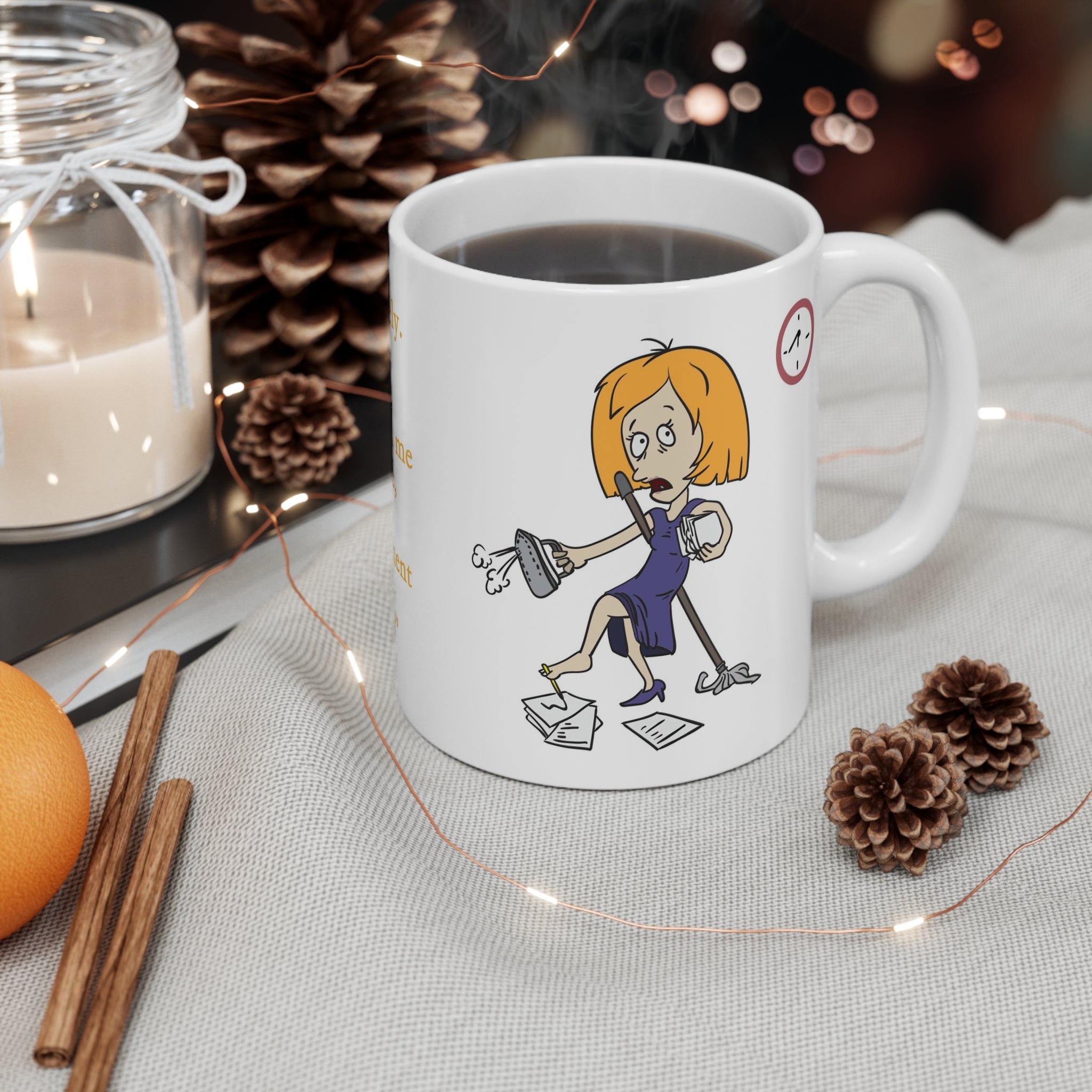 FUNNY CHRISTIAN MOM Mug | Ephesians 4:26 Permission to Use Iron!