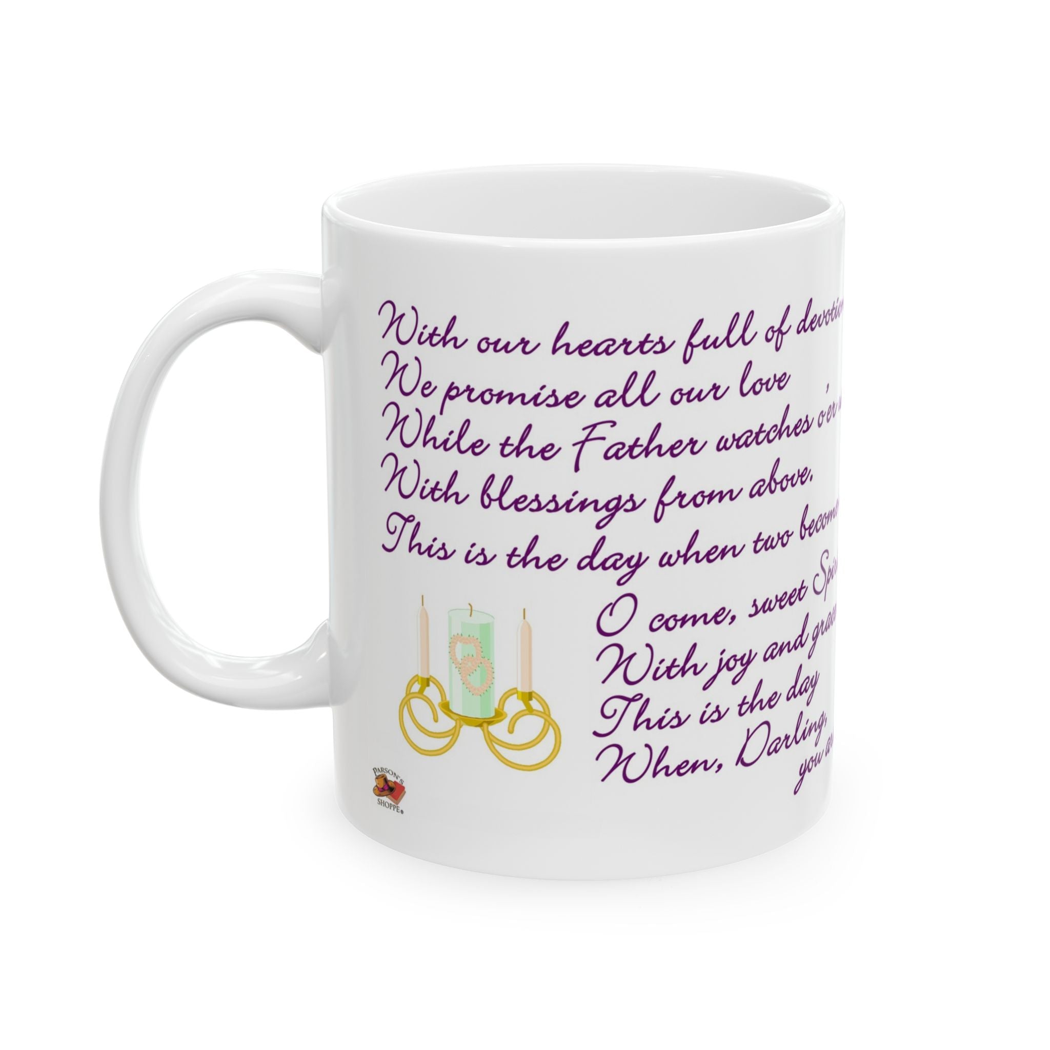 WEDDING MUG/POEM