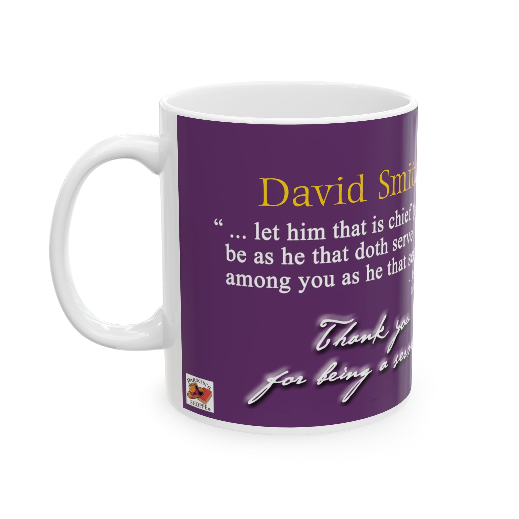 PERSONALIZED MUG AWARD - Servant