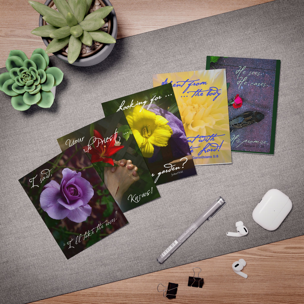 FLORAL SCRIPTURE POEM Cards 5-Pack