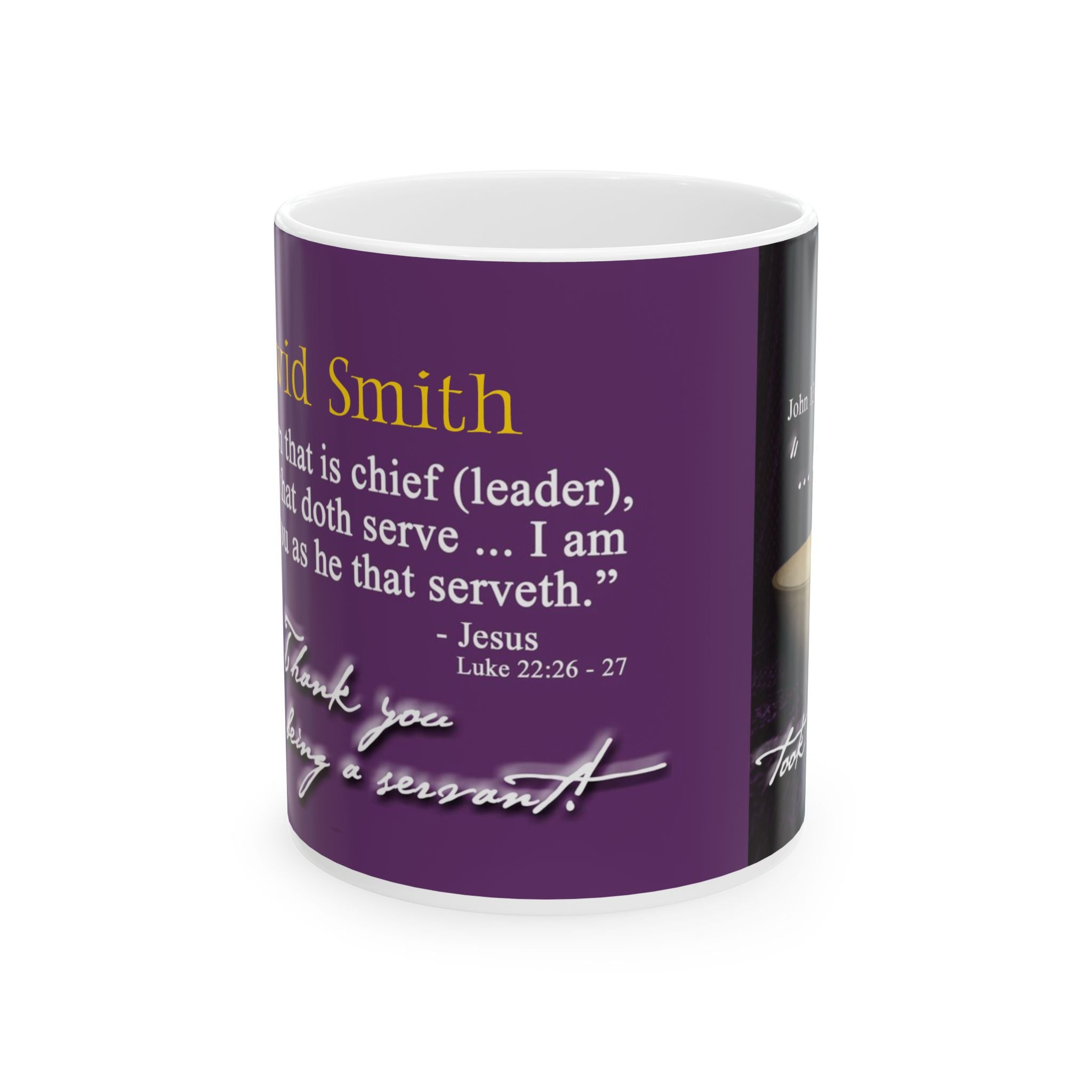 PERSONALIZED MUG AWARD - Servant