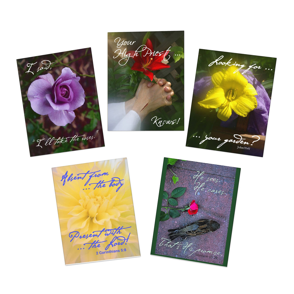 FLORAL SCRIPTURE POEM Cards 5-Pack