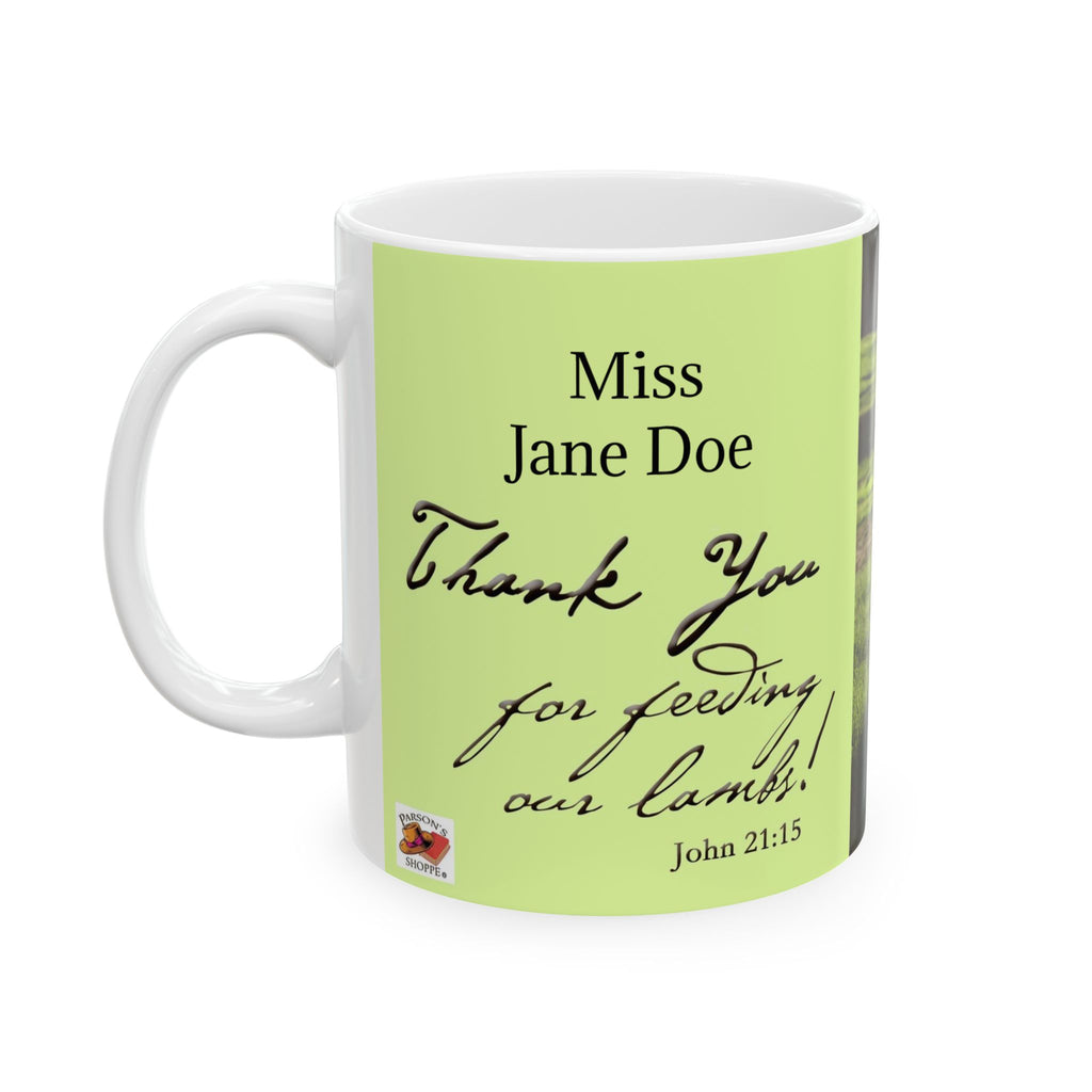 PERSONALIZED APPRECIATION MUG -Teachers