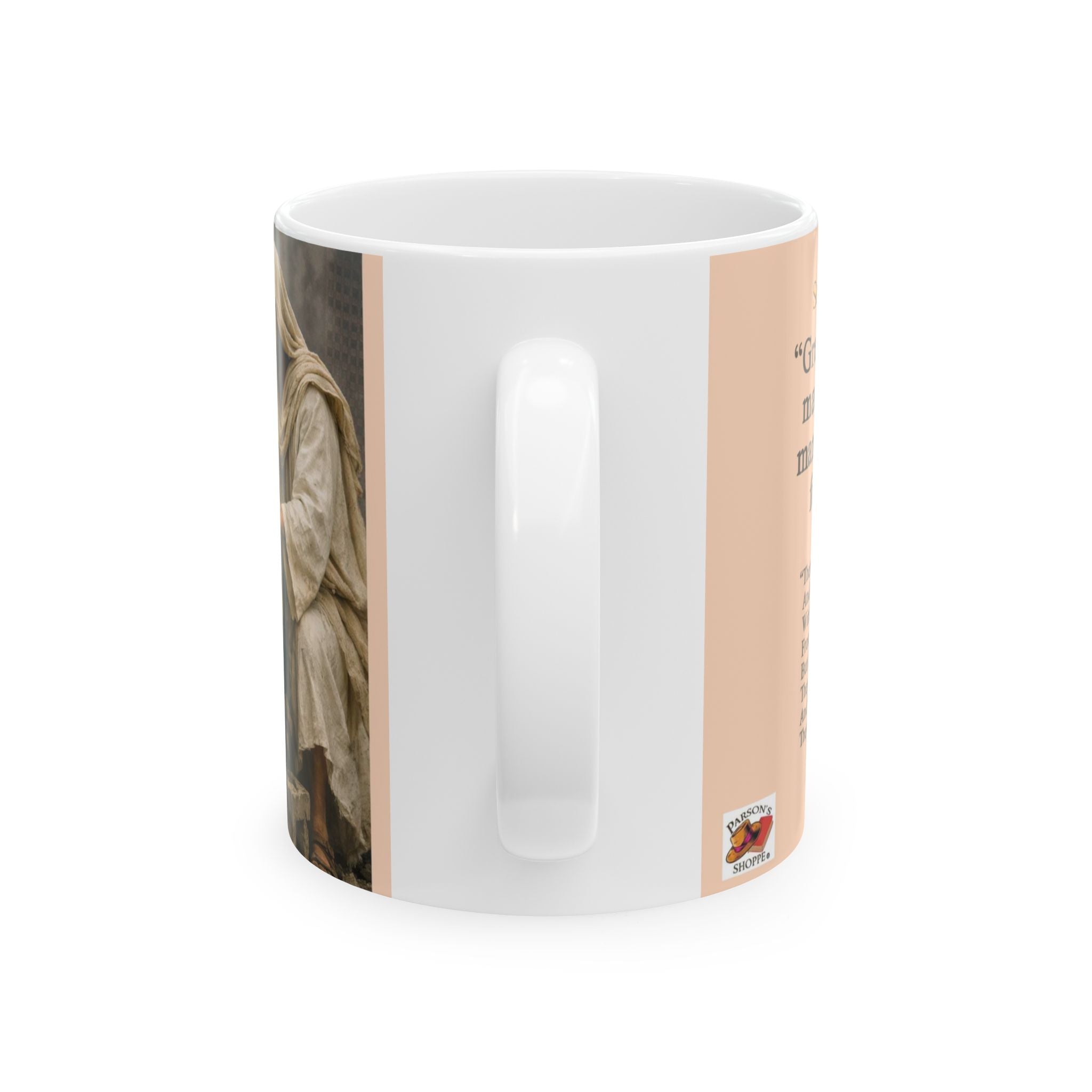 9/11 MEMORIAL MUG — Inspirational Scripture Tribute Ceramic Coffee Cup (11oz)